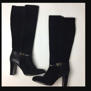 Banana Republic Suede High Heel Boots